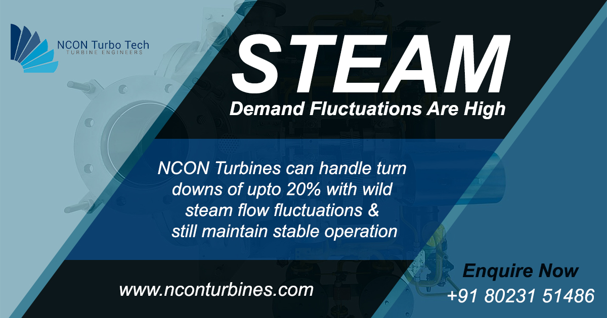 Back Pressure Steam Turbine Manufacturers – Nconturbines.com