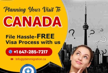 Plan a visit to Canada with a hassle free visa application