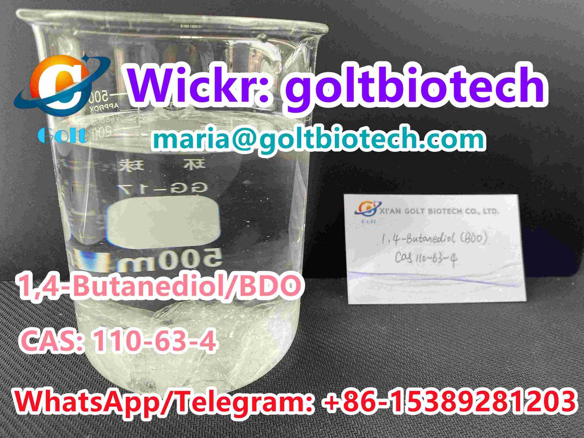 Buy 1 4-Butanediol Cas 110-63-4 BD 1 4-Butanediol cleaner suppliers BD BDO Wickr me:goltbiotech