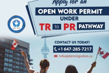Apply for Open Work Permit under TR to PR Pathway