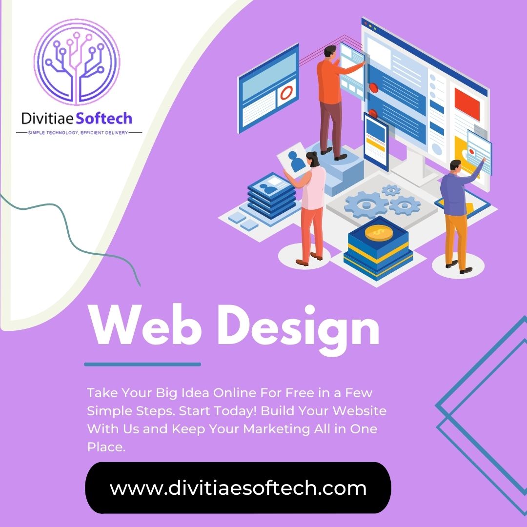 Web Design & Web Development Company in Delhi India- Divitiaesoftech✔