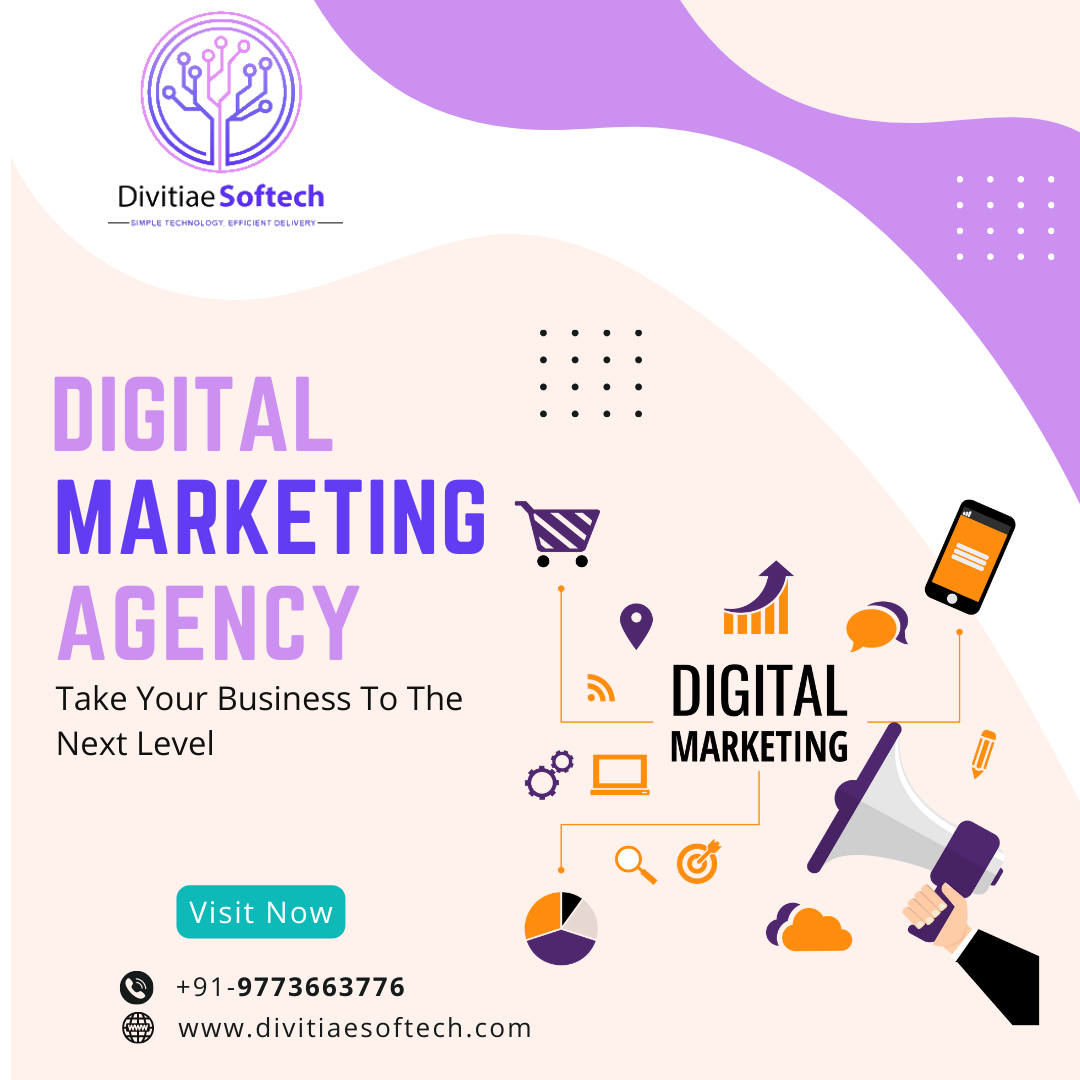 Top Digital Marketing Agency in Delhi 9773663776 Divitiae Softech