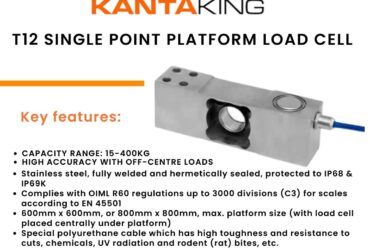 T12 Single Point Platform Load Cell | T12 Load Cell – kanta King
