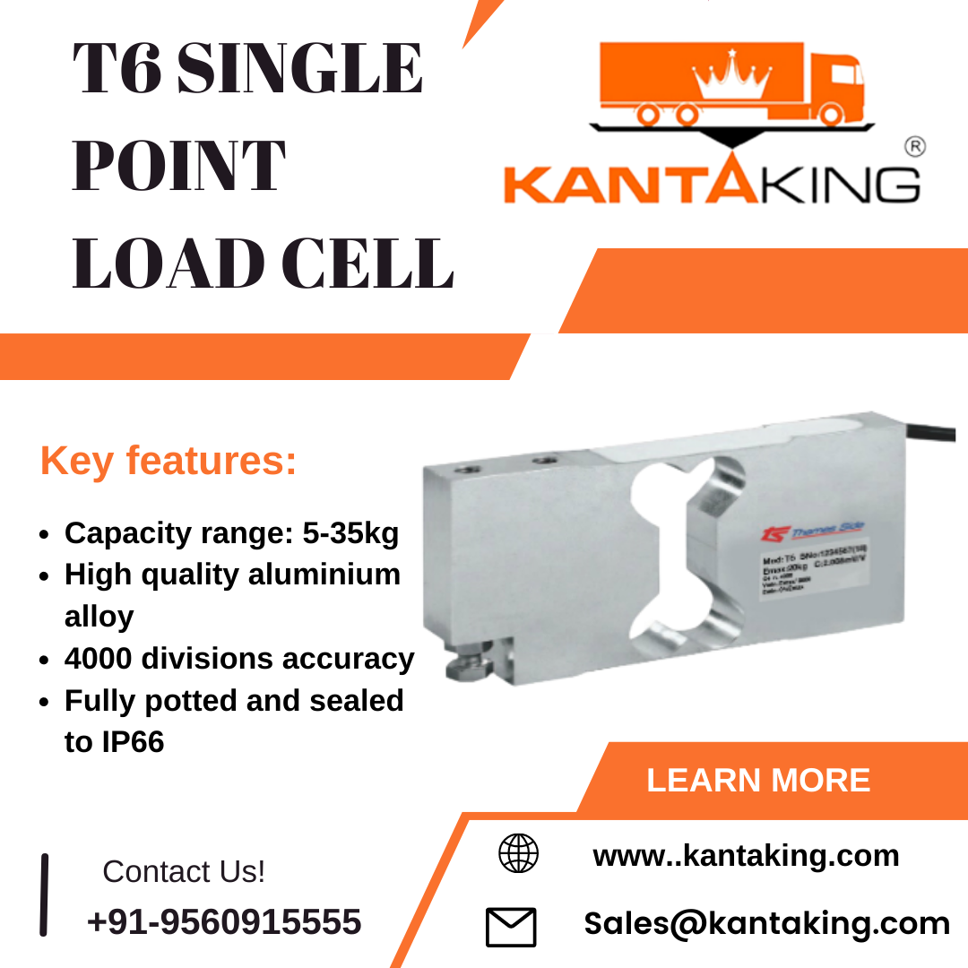 T6 Double Bending Beam Single Point Load Cell – Kanta king