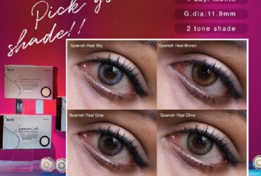 SPANISH REAL PREMIUM MONTHLY COLORED CONTACT LENSES