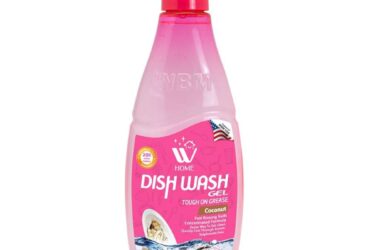 WBM Home Dish Wash Gel Coconut – 17oz