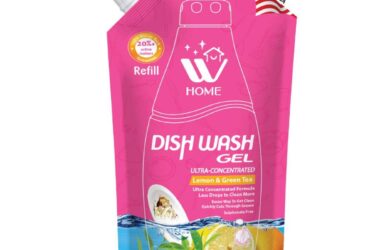 WBM Home Dish Washing Gel Lemon & Green Tea Refill