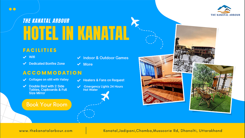 Best hotel and resort in the picturesque hill station of Kanatal