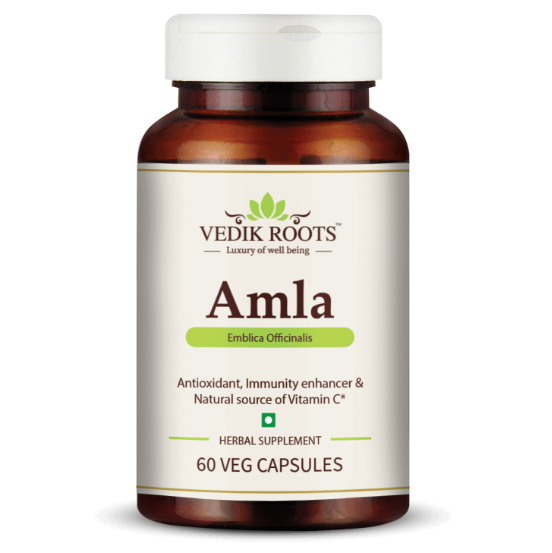 Amla Capsules – Immunity booster, Vitamin C, Healthy skin and hair