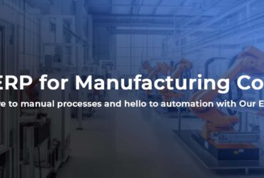 Odoo for Manufacturing Company