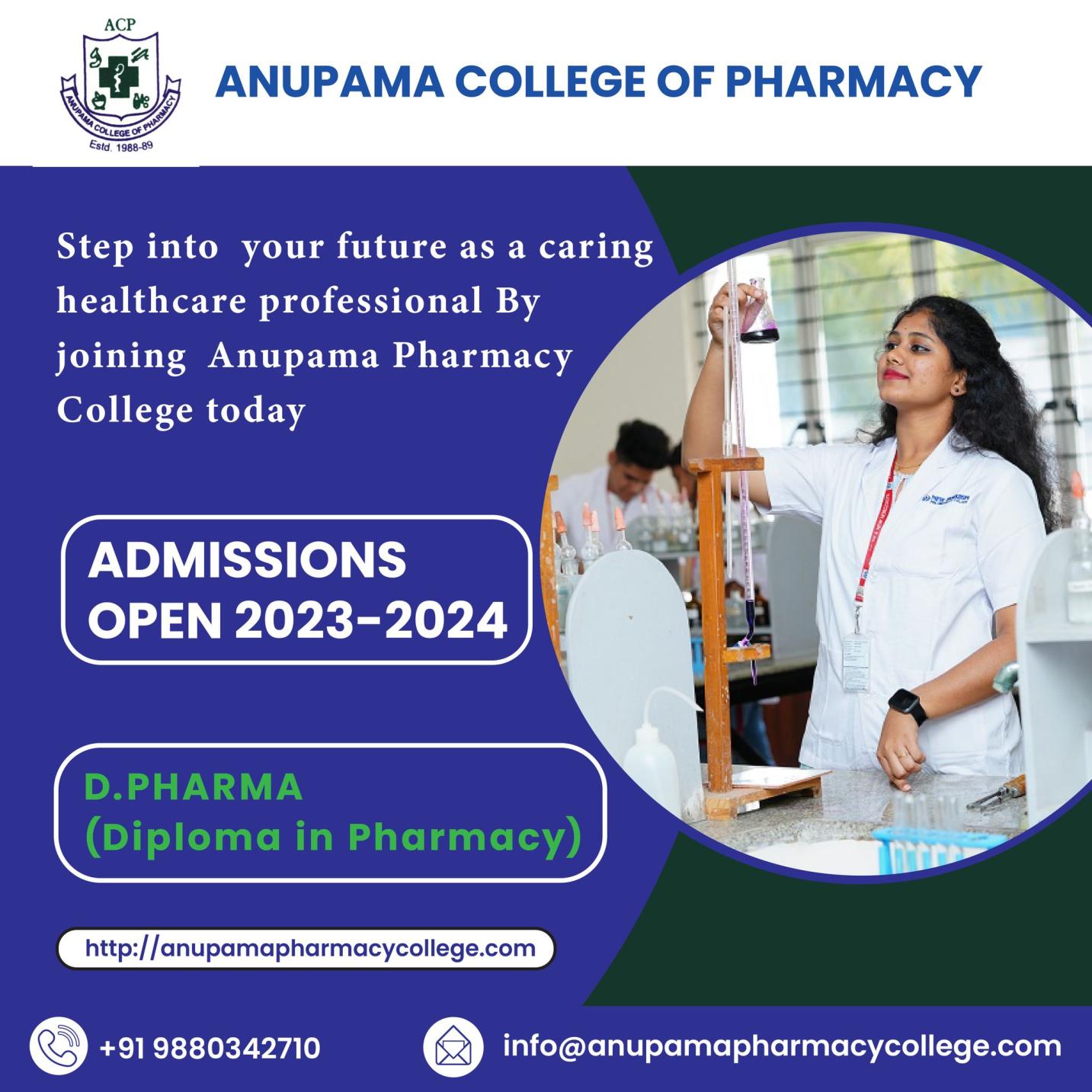 Start Your Pharmacy Career at ACP – Best D Pharmacy College in Mahalakshmipuram