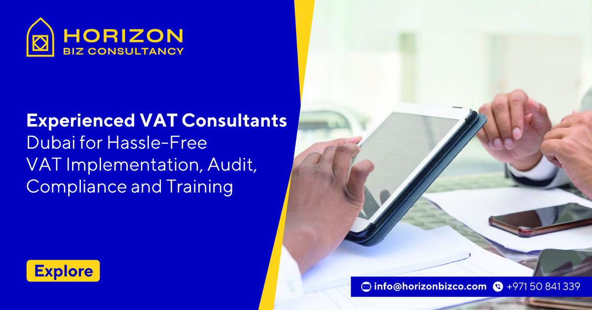 Expert VAT Consultancy Services in Dubai